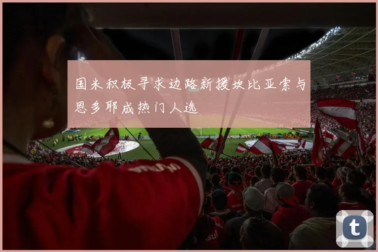 国米积极寻求边路新援坎比亚索与恩多耶成热门人选